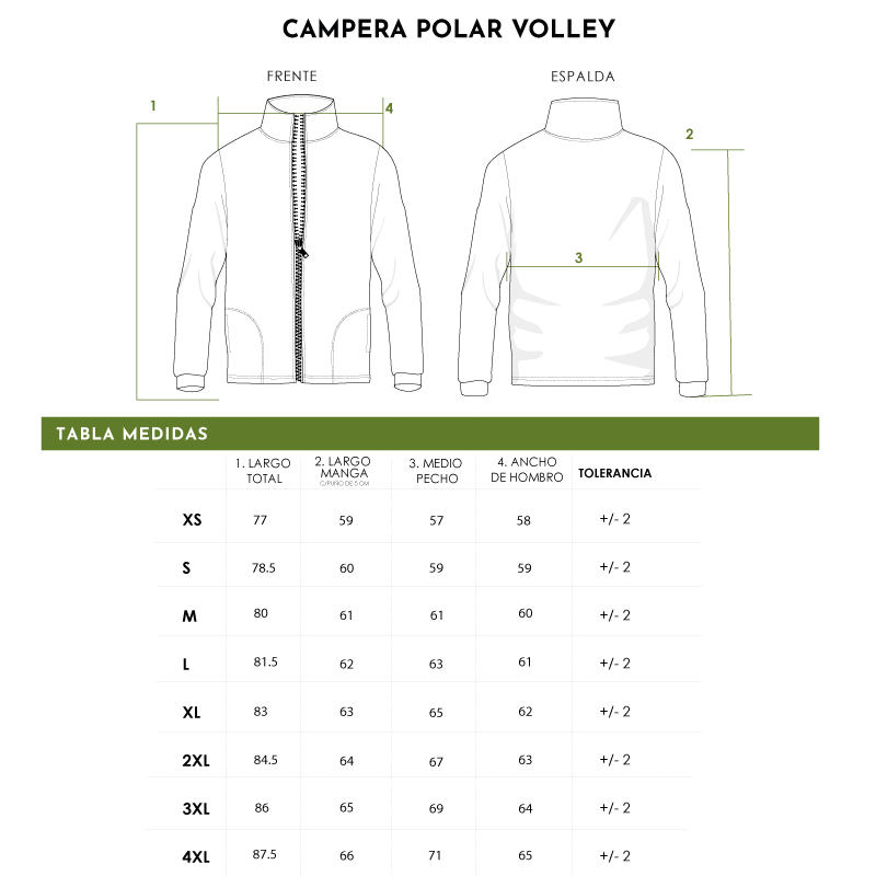 Campera Polar Volley - Imagen 9