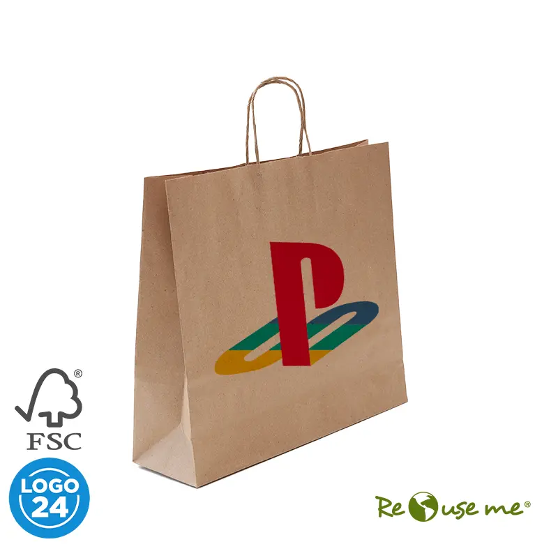 Bolsa Kraft 32x10x30